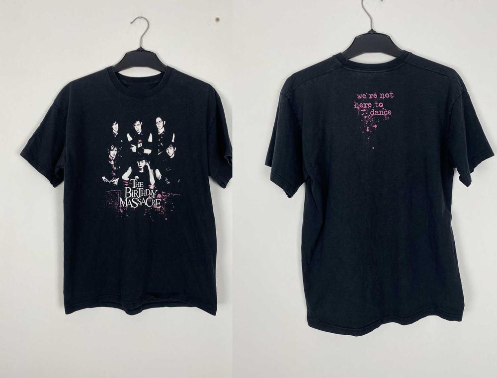 2 Sides The Birthday Massacre Graphic Band Black S5XL TShirt SN216 Unisex T-Shirt S