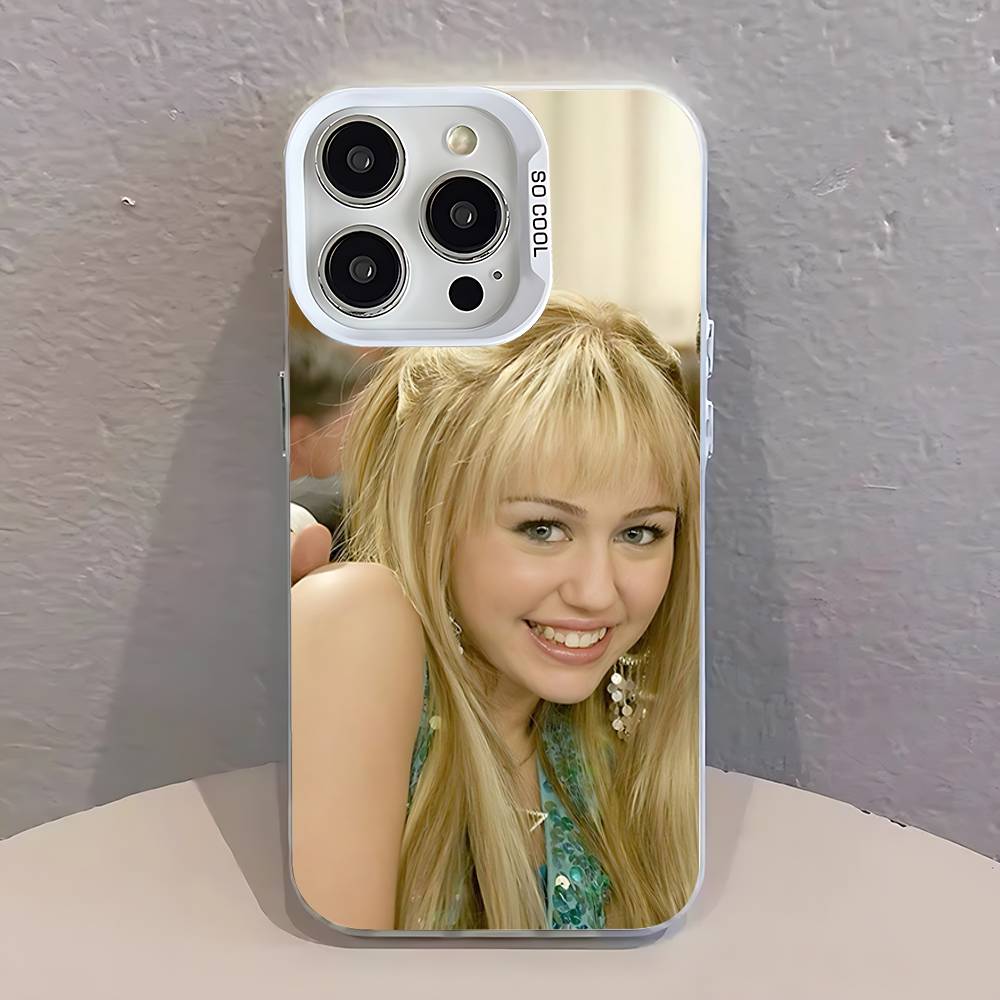 

FUNNY H-HannahS M-Montana Phone Case For iPhone 17,16,15,14,13,12,11,Pro,Max,Plus,SE,Air,Mini Anti Fall White Bumper iPhone15PRO