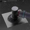 Double Purpose Washing Machine Floor Drain Anti Overflow Stainless Steel Joint Cover  Balcony