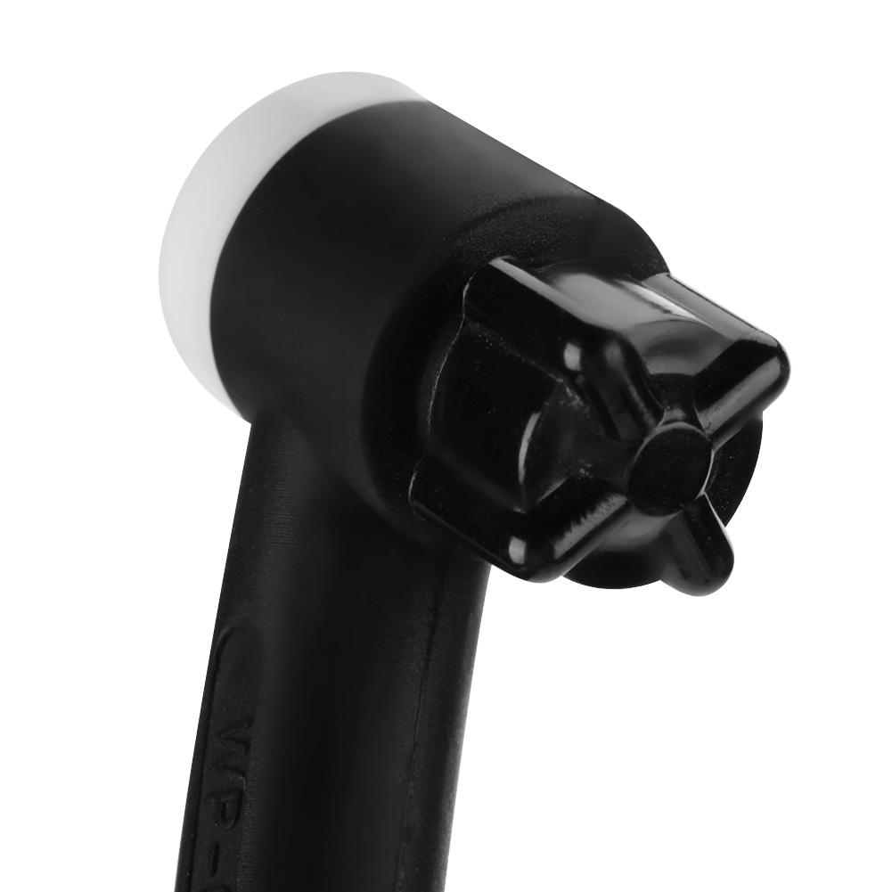  WP9 SR9 Welding Torch Head Flexible     Cooled Replacement for WP9 SR9 Torch Black 19.5cm 69g 
