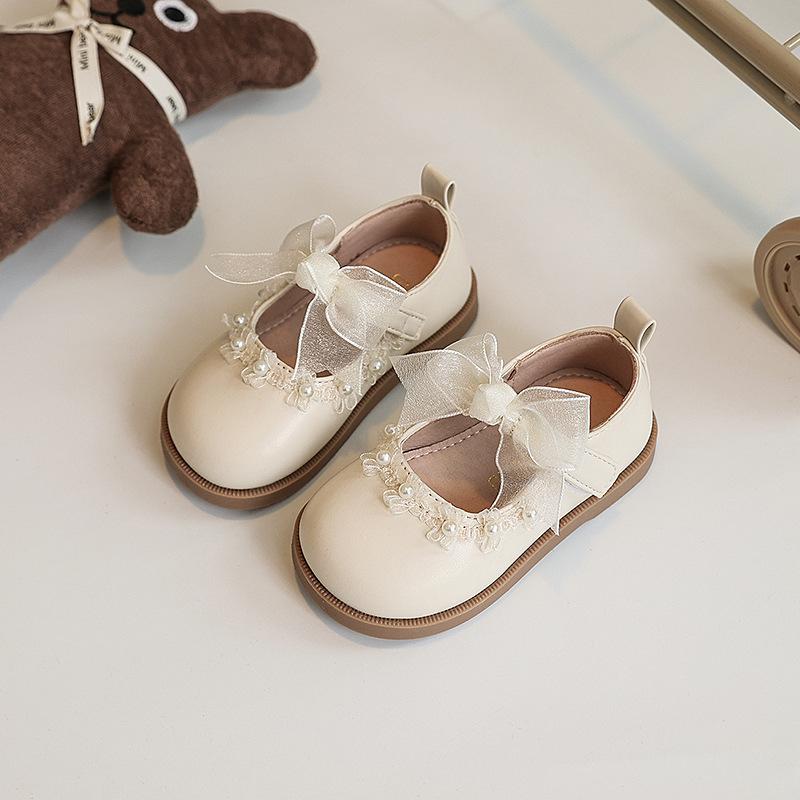 

Туфли принцессы, модные маленькие кожаные туфли, подходящие к платью туфли на мягкой подошве, спортивную обувь 26