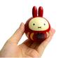 Usaburo Kokeshi Folk Craft Miffy Lucky Daruma Kokeshi Display Home Relaxation