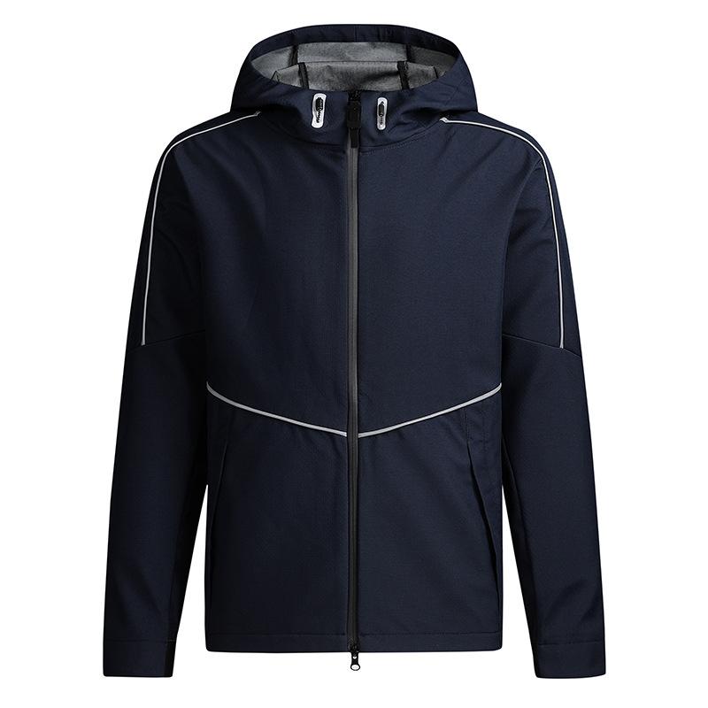 Minimalist Jacket Men's Hooded Loose Spring and Autumn Versatile Commuter Baseball Uniform Casual Men's Jacket Breathable Work Casual Jacket
