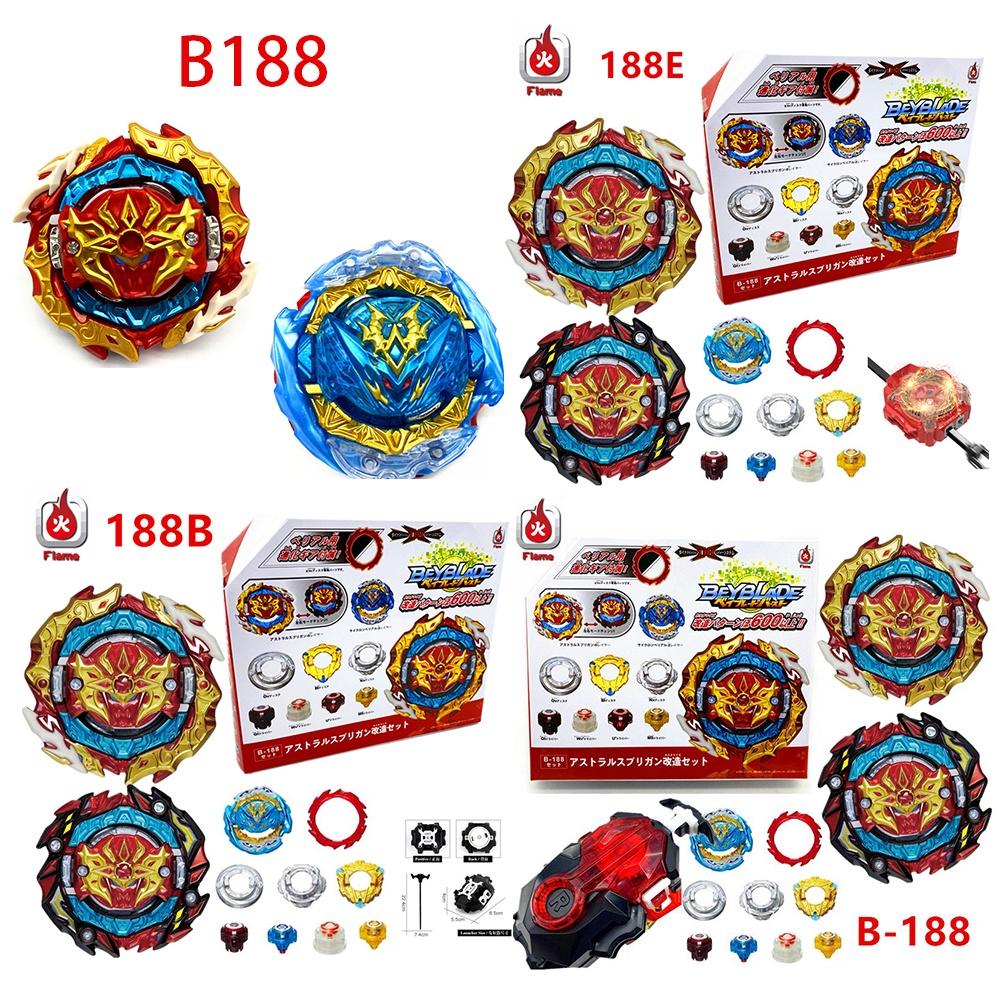 Beyblade Burst B-188 Astral Spriggan Cyclone Belial Exkluzivní Spouštěč Spark Ruler Pro Vysokoenergetické Bitvy