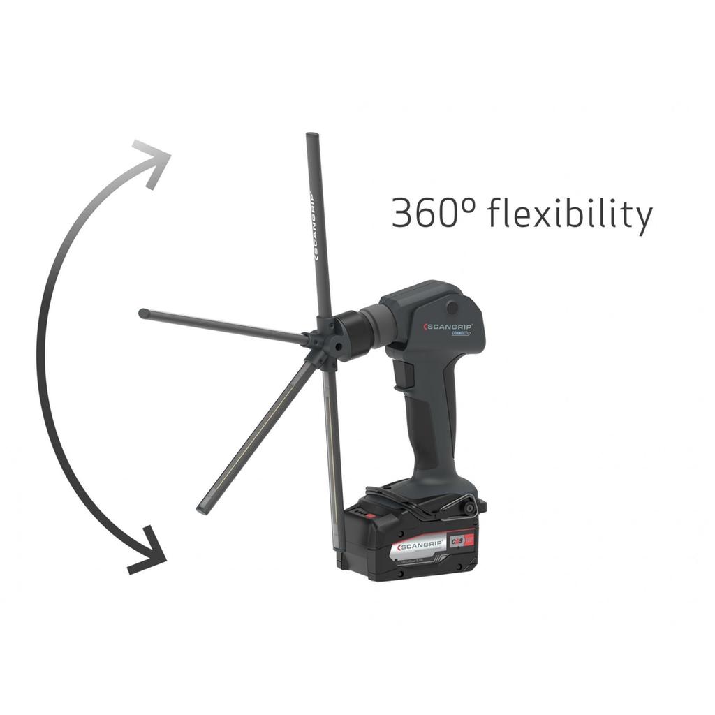 Scangrip Multilight Flex Connect Light 18v Bare Unit