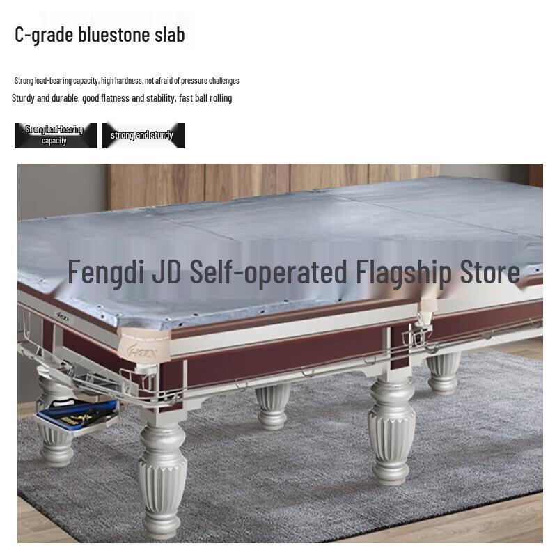 FENGDI 9ft Chinese 8-Ball Pool Table