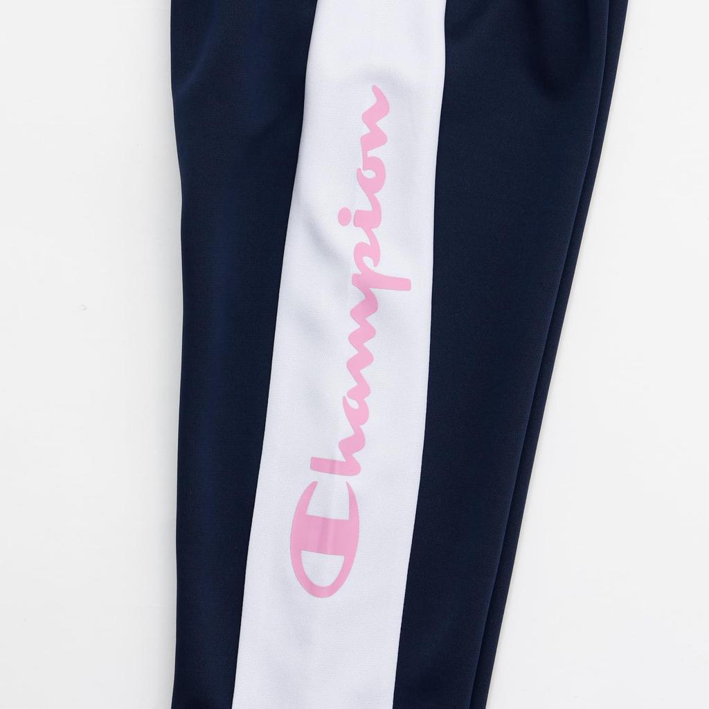 Champion Long Sleeve Jersey Top and Bottom Set of Quick Script Training Basic White Kids' 2, Drying, Logo, Suit, Sports, CK-BSW05,