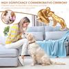 Love My Black Dog Figurines Statues Home Decor Cute Dog Angel Friendship Remembrance Presents for Dog Lovers Home Dog Sculpted