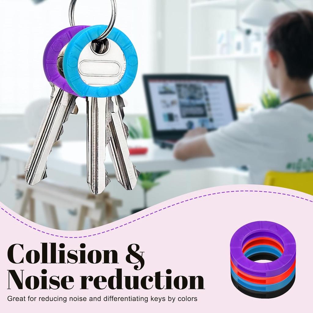 10–50 Stück Schlüsselabdeckungen aus hohlem Gummi, Schlüsselkappen, elastische Schlüsselkennungsabdeckungen, weiche Silikon-Schlüsselschutzmarker, Schlüsselzubehör