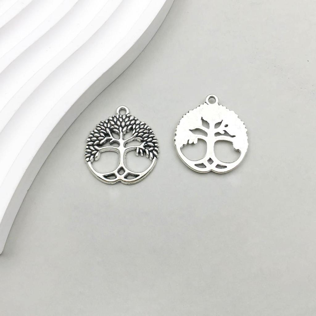 Uralter Silberlegierung Baum des Lebens Anhänger - DIY Schmuck Accessoire
