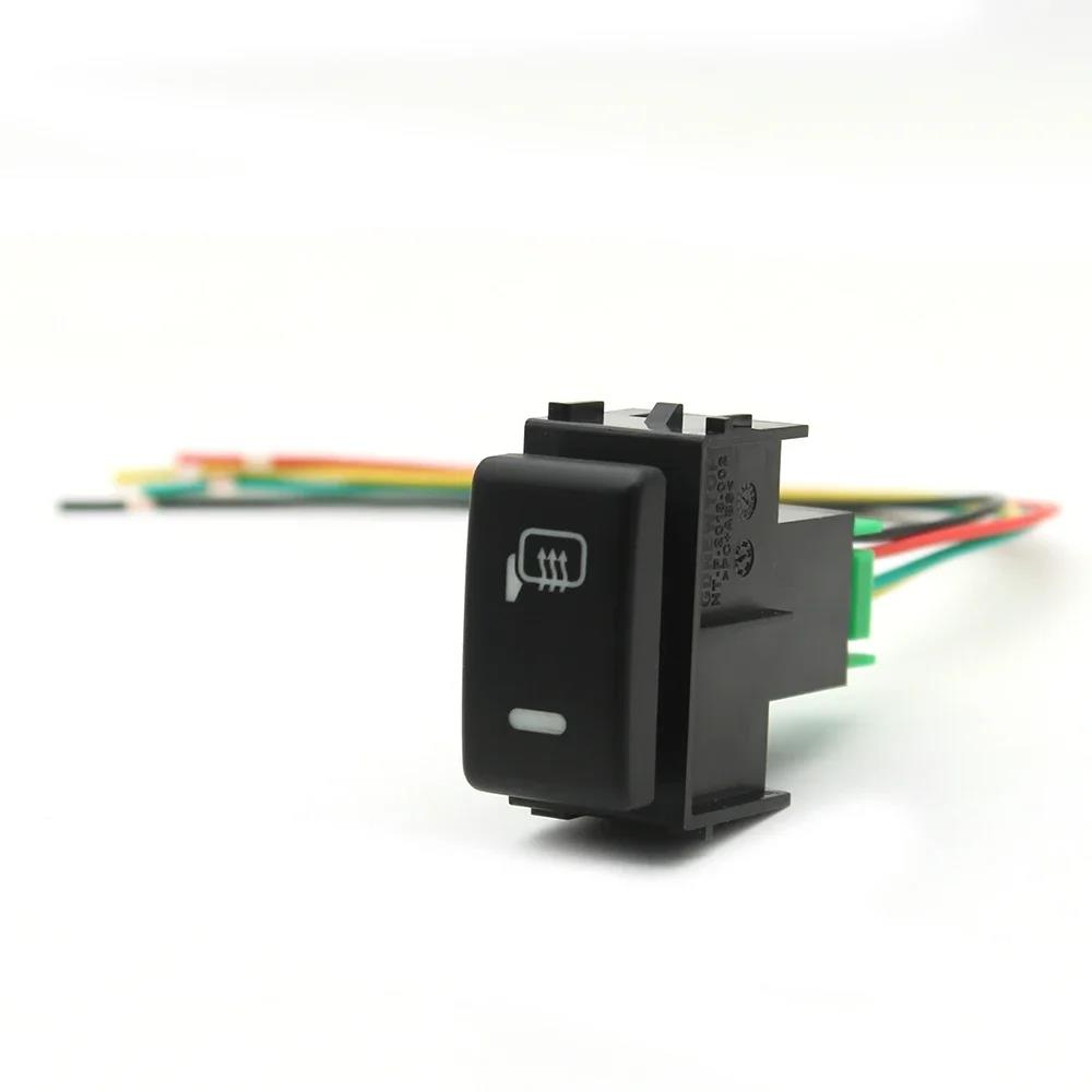1 PC Car LED Fog Light Radar Power On Off Camera Mirror Switch Push Button For Nissan Patrol Y62 Qhashqai Tiida X-TRAIL