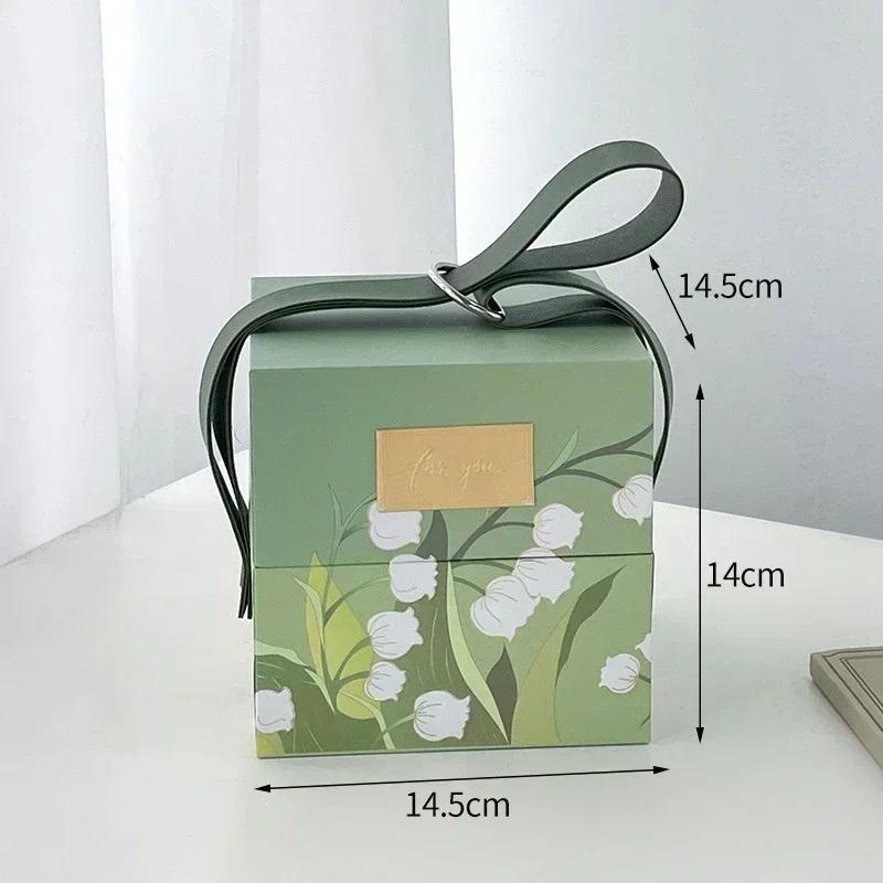 

Искусственный цветок ландыш светодиодный ночник ручной работы DIY ночник спальня домашний декор подарки на день рождения настольная лампа As the picture