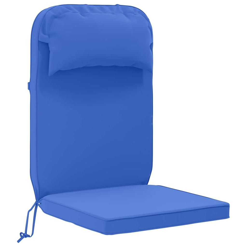 Sun Lounger Cushion 100percent Polyester Royal Blue