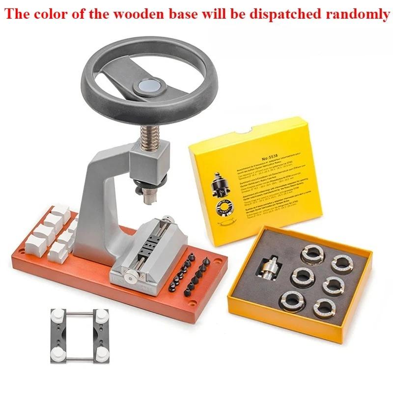 NEW Watch Case Opener 5700# Bench Watch Case Opener With Metal Base Watchmaker Repair Tool for Rolex / Tudor