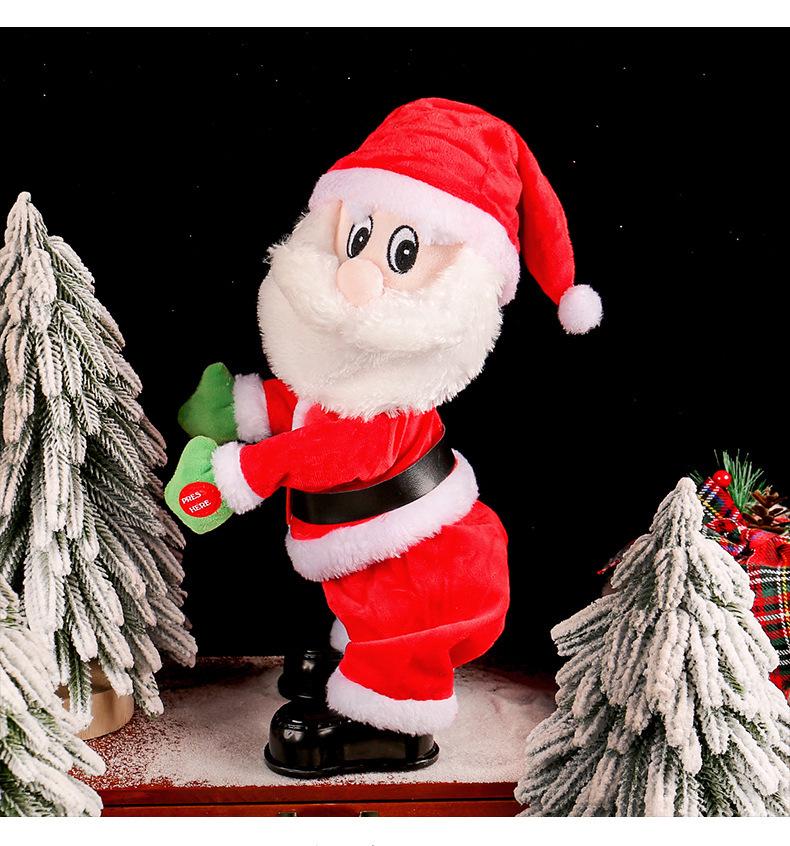 Creative Musical Wiggle Butt Santa Claus - Christmas Novelty Gift