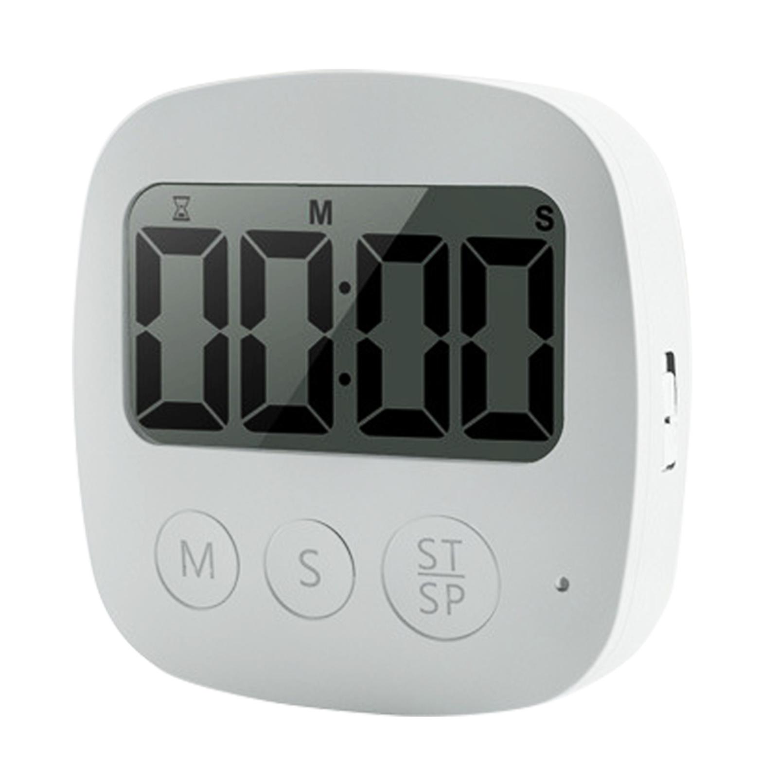 

Large Display Kitchen Timer Digital Timer Magnetic Back Loud Alarm Cooking Timers for Kitchen Teachers Students Games
