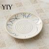 Multifunctional Garlic Dish Ceramic Grinder, Multi-Functional Grating Plate, Manual Ginger Grater Bowl Zester Bowl, All-in-One Prep Mixing Serving