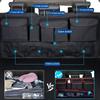 1pc Multi-Pocket Car Trunk Organizer Universal Car Storage Pocket Car Hanging Back Seat Storage Bag Auto Interior Accessories