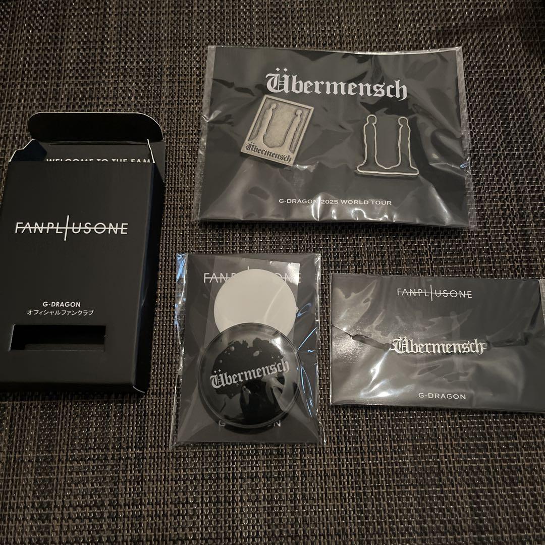 

[USED] G-DRAGON FC Jiyong BIGBANG Fan Club Pin Badge