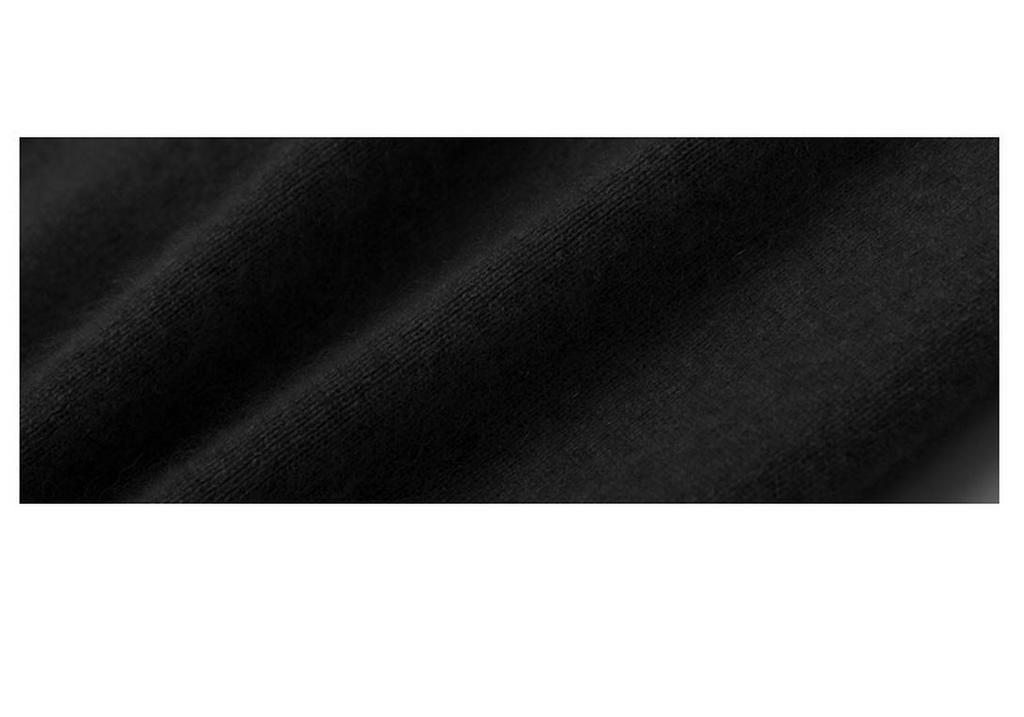 Women's Slim-Fit Ribbed Cashmere Sweater - Solid Color, High-Neck, Knitted Top for Autumn/Winter