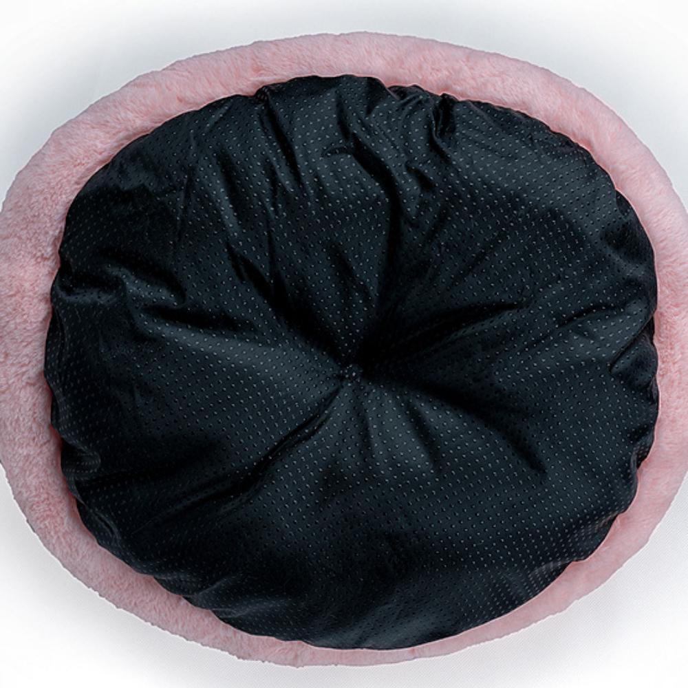 Ocieplane zimowe legowisko dla psa luksusowe przytulne gniazdo legowisko dla potwora okrągłe łóżko ze sztucznego futra dla kotów i małych średnich psów