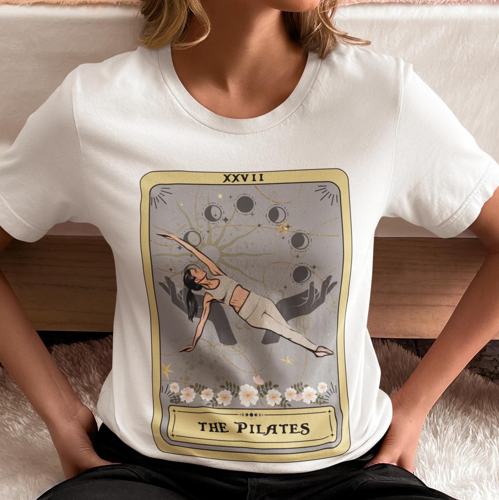 The Pilates Tarot Card T-Shirt 2XL