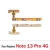 Power On Off Button Volume Key Switch Flex Cable For Xiaomi Redmi Note 10 10s 11 11s 11E 11T 12 12s 12 13 Pro Plus 4G 5G
