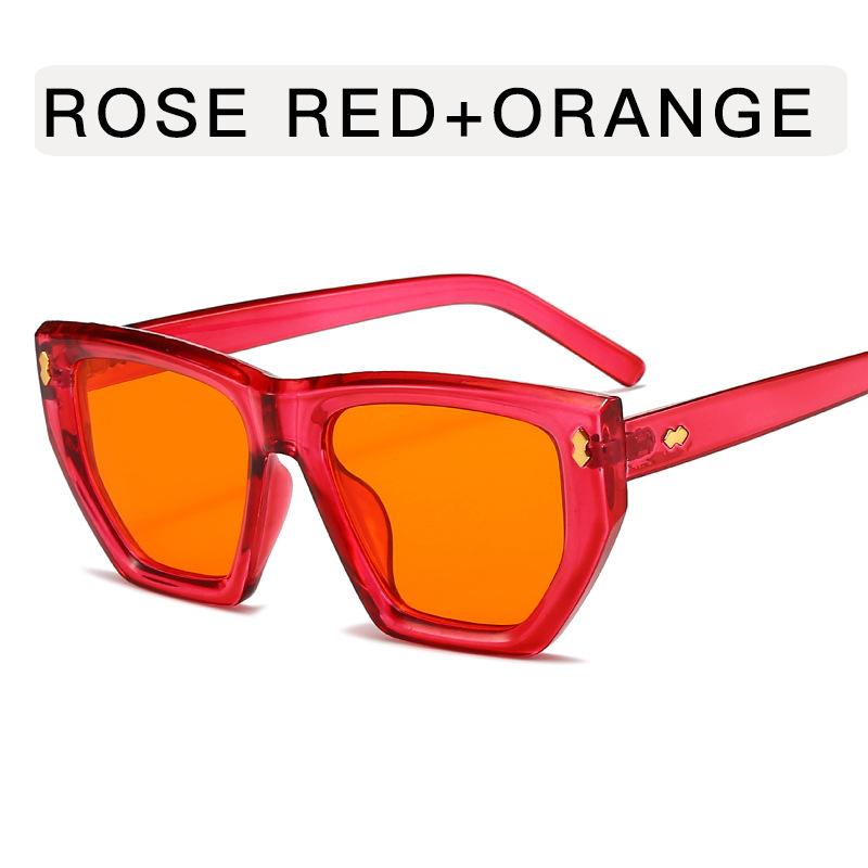 

Polygon Shape Sunglasses for Men Vintage Style Rivets Decoration Sun Glasses Women Driving Travelling Female Sun Glass