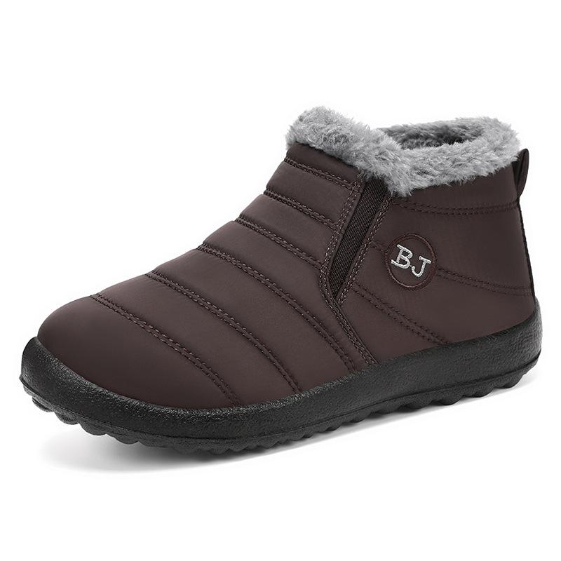 Winter Women'S Shoes New Couple Thickened Warm Cotton Shoes Non-Slip Waterproof Snow Boots Cotton Boots Women'S Summer Shoes