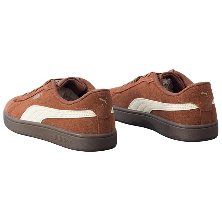 Puma Smash 3.0 Fashion Comfortable Low-Top Sneakers Unisex Sneakers Brown 390984-35