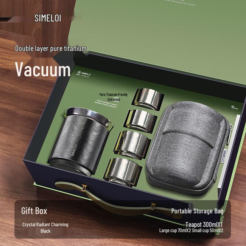 SIMELO Kyoto Pure Titanium Tea Set