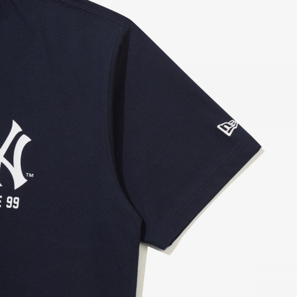 New Era New York Yankees T shirT Player signaTure Navy