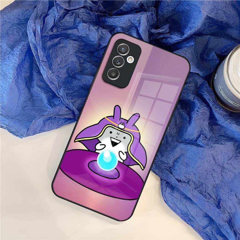 Usagyuuun Rabbit Cute Phone Case for Samsung S25 S24 S30 S21 S23 S20 S22 Fe S10 E S9 Note 20 Pro Ultra Plus glass Cover