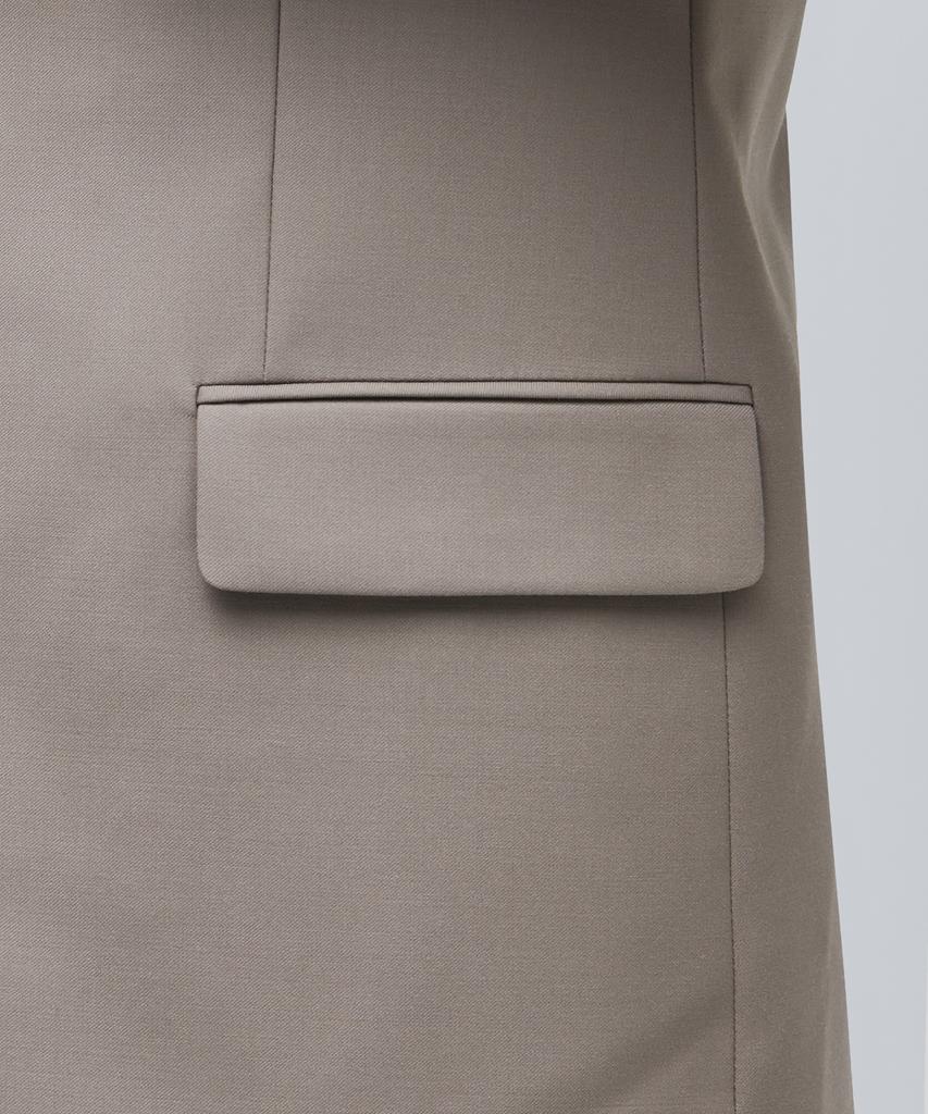 Musinsa Standard Wool Blend Oversized Blazer [Dusty Beige]