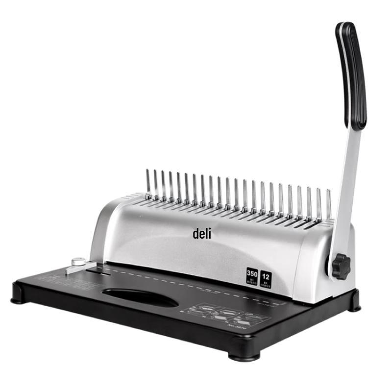 Deli 21-Hole Binding Machines & Supplies CN plug (adapter included)