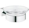 Essentials Cube Soap Dish Chrome 40754001