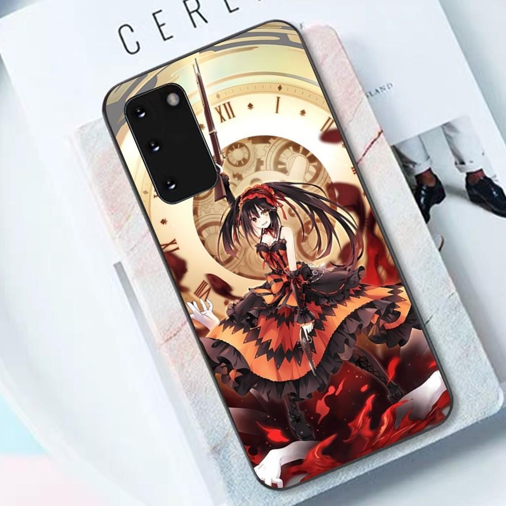 Cartoon K-Kurumi T-Tokisaki Phone Case For Samsung S 9 10 20 21 22 23 30 23 24 Plus Lite Ultra FE S10lite Fundas