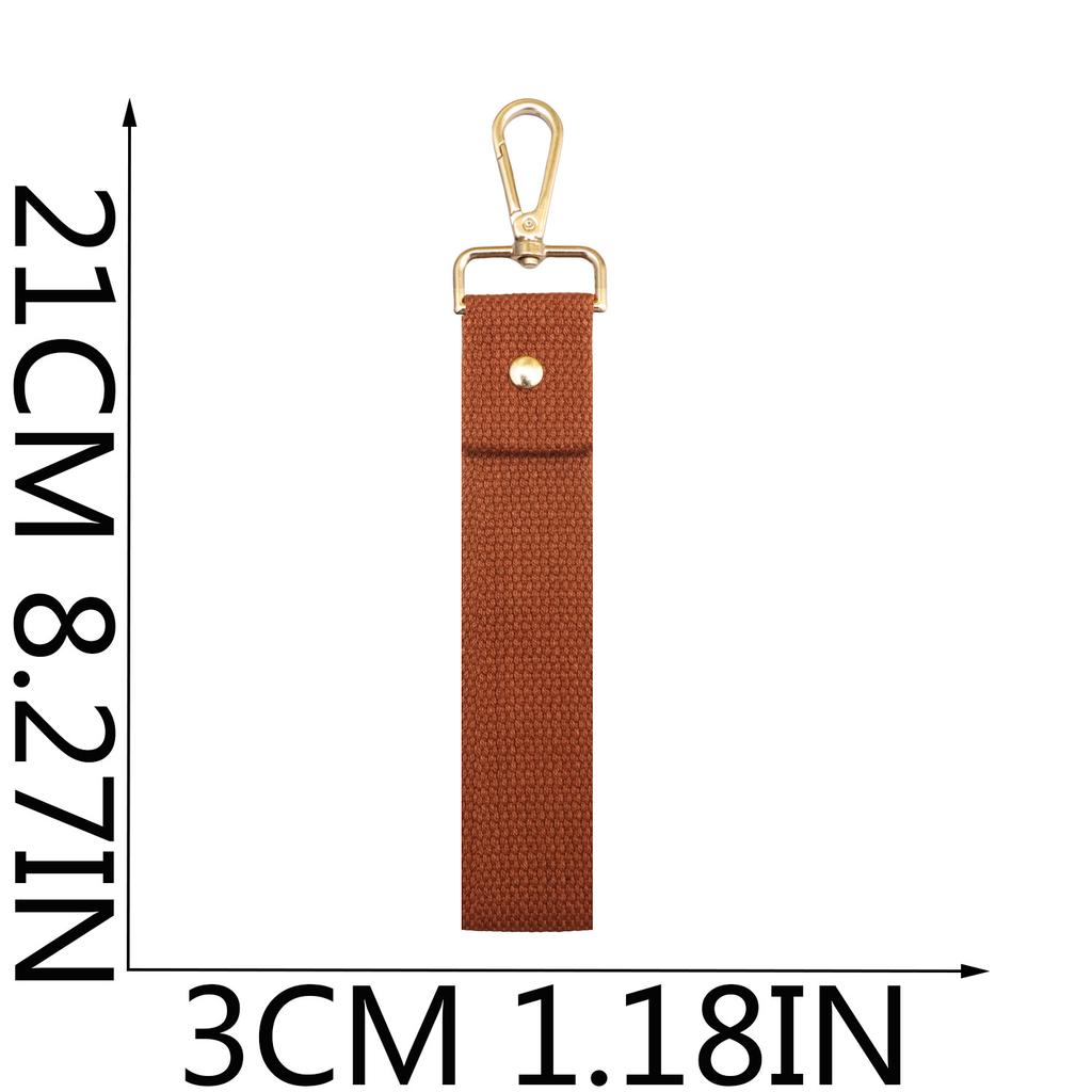 Diy Handmade Webbing Keychain Pendant, Japanese And Korean Fashion Cloth Sticker Decorative Ribbon Pendant, Handmade Ins Bag Pendant.