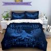 3pcs Ravenclaw Crest Bedding Set. Soft and Comfortable with No Core Included (1x Duvet Cover + 2x Pillow Covers) Yy251010203