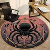 1 alfombra redonda de telaraña para oficina, alfombrilla adecuada para oficina, debajo de sillas de oficina, dormitorio, sala de estar, decoración del hogar, decoración de habitación