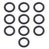 10 Pcs Sewing Machine Bobbin Winder Rubber Rings Outer Diameter 4cm/1.57in Frictions Wheel Replacement Accessories A0KF