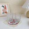 Anti-scald Lace Embroidered Coaster Oval Coffee Drink Pad Insulation Dining Mat  for Home Decor