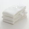 3Pairs/Set White Ruffle Baby Socks Sweet Bow Infant Girls Princess Sock Breathable Mesh Anti-mosquito Kids Long Socks