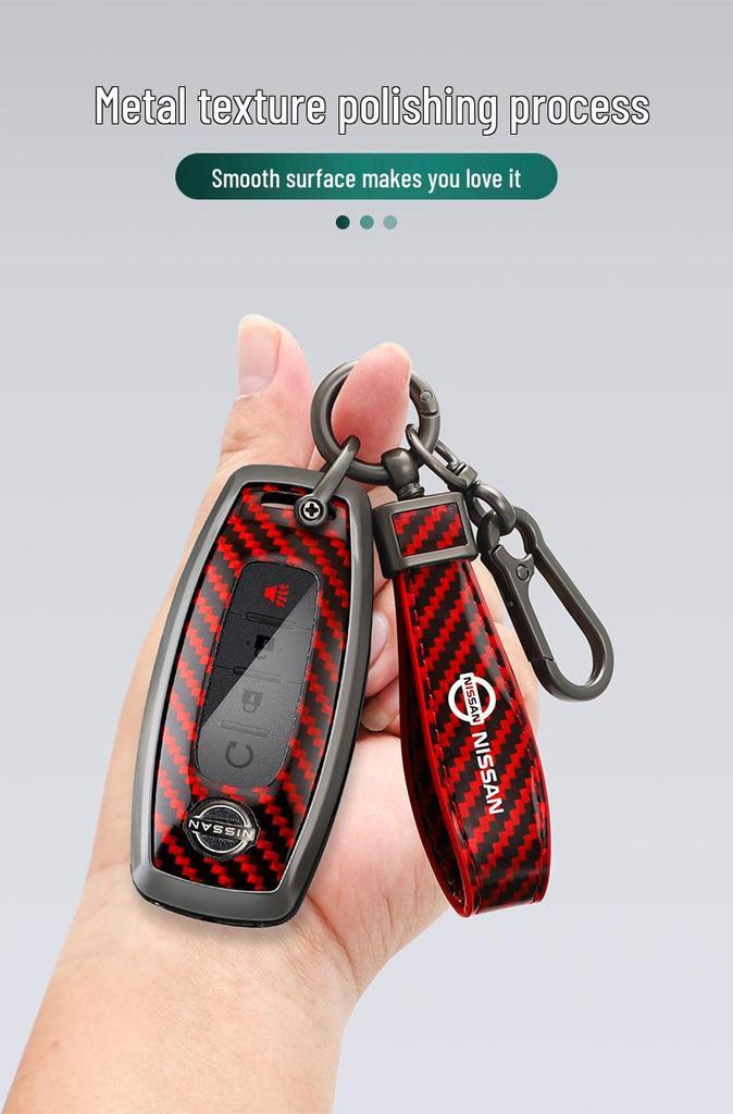Nissan Key Case for 25 Models: Altima, 14th Gen Sylphy, Qashqai, X-Trail, Tiida, Bluebird