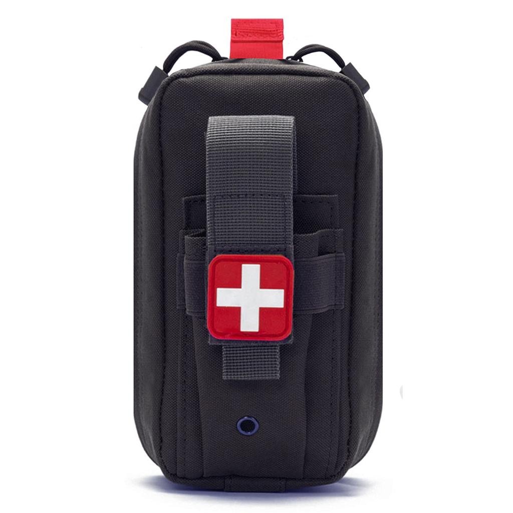 Medical Pouch Tourniquet Holder Tactical First Aid Pouch Small Trauma Kit  Pouch Emergency EMT Kit for Camping Hiking