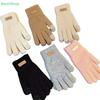 Touchable Screen Finger Gloves Winter Warm Fleece-lined Gloves Unisex Cycling Gloves