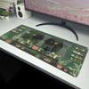 Large Cute Plant Mouse Pad Office Table Carpet Green Mousepad Desk Mat Rubber Big Mause Mat Non-Slip Keyboard Mat XL 100x50cm