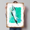 EF Typhoon Watercolor Tinplate Signs Airplanes Poster Vintage Interior Decoration Living Room Decor for Room Wall Art Mural