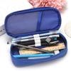 Stationery Storage Simple Wind Candy Color Large Capacity Multifunctional Pencil Bag Flip Pen Bag Stationery Box