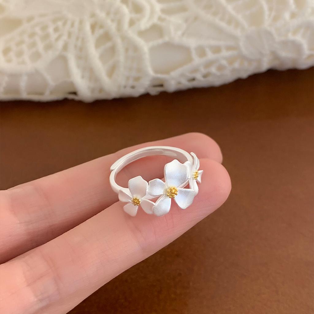 925 Silver Rings for Women Couple Minimalist Handmade Simple Blue Stone Star Ring Party Jewelry Gift Prevent Allergy